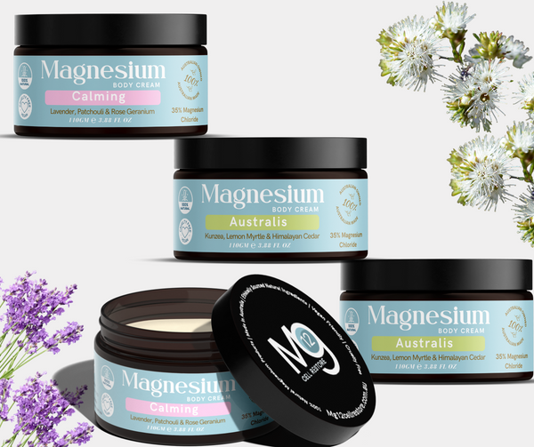 Magnesium Cream Four Pack