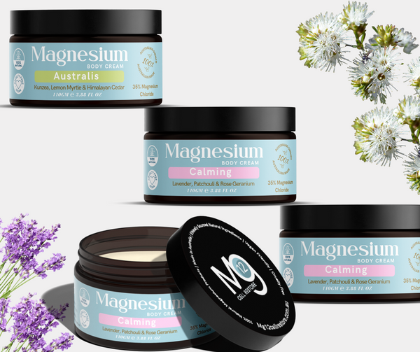 Magnesium Cream Four Pack