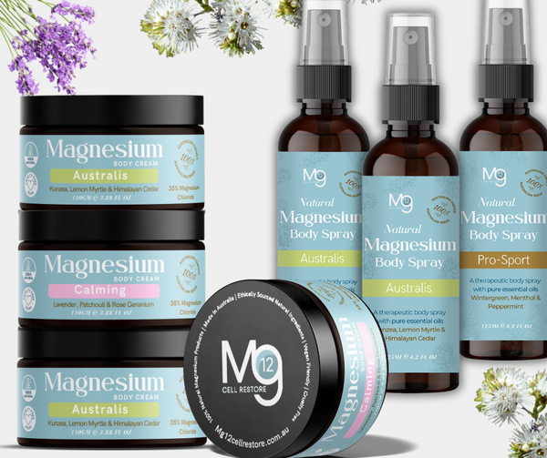 Magnesium Cream and Body Spray Ultimate Pack