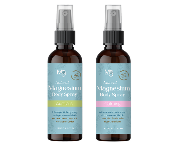 Magnesium Oil Body Spray 125ml Twin Pack